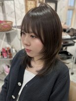 セライロ 千葉(celilo)&nbsp;ハッシュカット ケアカラー 【momoka】