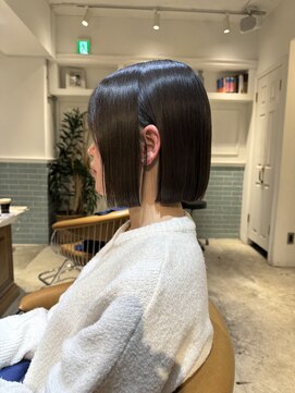 ロンド シャルム 吉祥寺(Lond charme) ミニウルフレイヤーカット顔周り前髪韓国ショートボブ/吉祥寺