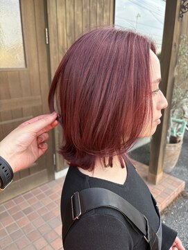 シエル(4el) ワインレッドカラー◯