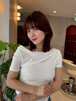 ジーナ セントラル銀座(Zina)&nbsp;髪質改善＊チェリーブラウンクラゲヘアー＊【ZinaCENTRAL銀座】