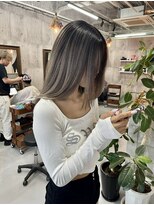 髪屋 紬&nbsp;【Sera】バレイヤージュ/グレージュ