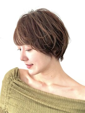 ロンド 銀座(Lond) ●杉浦オリーブグレー/ショート/レイヤー/髪質改善/縮毛矯正11