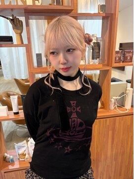 ソワン ドゥ ブレス エルネ 立花店(soin de brace elne) カチモリ風アレンジ/ヘアアレンジ/韓国ヘア