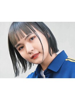 真っすぐ過ぎないサラサラ質感ストレートで、ナチュラルヘアに◎前髪等のポイントでのメニューも対応可能!