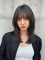 エイチ ウルフカット 大阪梅田(811) フェイスフレーミングネオウルフくびれボブウルフパーマミニボブ