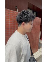 カウチ 板橋本町店(kauti)&nbsp;MEN’S/リバースセンターパート/ニュアンスパーマ/板橋本町
