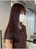 ★ブリーチなしダブルカラーピンクブラウンピンクラベンダー