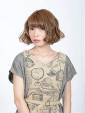 アース 佐賀夢咲店(HAIR&MAKE EARTH) エアリー感のある小顔ボブ【EARTH佐賀夢咲店】