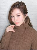 ゆる編みポニー☆
