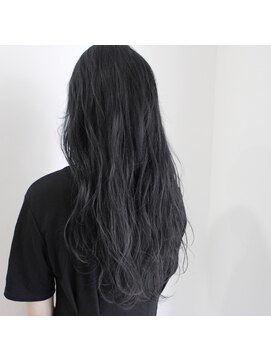 デコヘアーフラッペ(DECO HAIR frappe) ダブルカラーでダークグレージュ