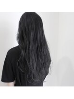 デコヘアーフラッペ(DECO HAIR frappe) ダブルカラーでダークグレージュ