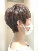 刈り上げ風ハンサムショート【RENJISHI 松岡】