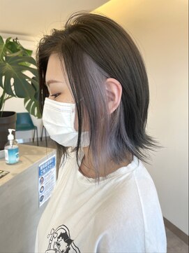 フェーディン(fa/din) ホワイトイヤリングカラーミディ