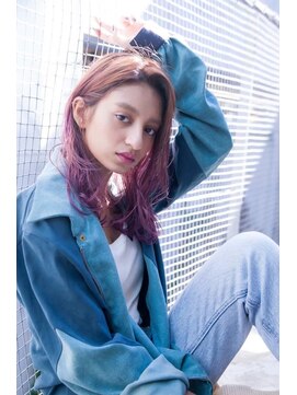 オースティン 流山おおたかの森(AUSTIN) 大人かわいい前髪セシルカットココアブラウンフリンジウェーブ