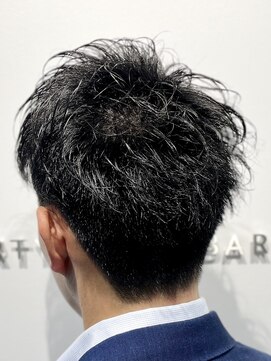 リバティシェアバーバー 銀座(LIBERTY SHARE BARBER) 定番ビジネスツーブロックスパイラルパーマ/銀座<理容室>東銀座