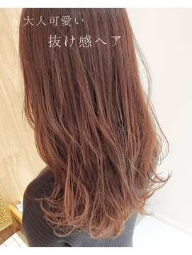 トリート 市川店(TREAT) 透け感ヘア×冬カラーロング*_市川