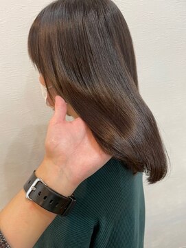 ジーナ 西荻窪(Zina) 【CELINE 西荻窪】髪質改善＊大人かわいい＊カーキグレージュ