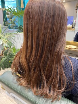 アトリエ タキ(atelier.taki) 大人のロングヘア/オレンジブラウン/垂水