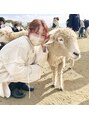 メル(Mer)&nbsp;動物が好きなのでよく牧場に行きます♪ ［立川/ヘッドスパ］