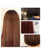 【ダメージ軽減】縮毛矯正シャインストレートが人気♪