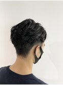 リバースパーマ　メンズカット かきあげ &nbsp;20代 30代 40代