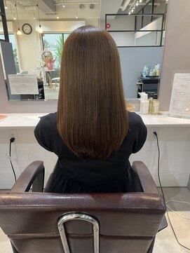 レオネ 売布神社店(Leone) 髪質改善＋ベージュ＋似合わせカット［宝塚/売布神社/兵庫/］