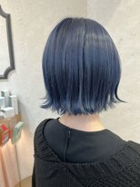 ロンドプランタン 恵比寿(Lond Printemps) イメチェン*ハイトーンブリーチ深みブルー【中居】