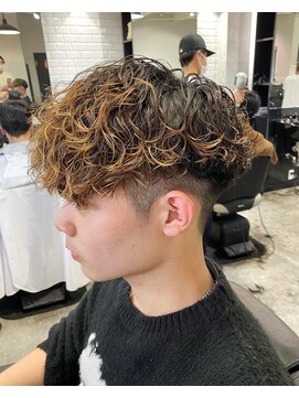 ボルド(MEN'S HAIR SALON BORDO) ショートマッシュ×スパイラルパーマ