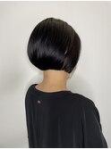 丸みボブ【頭を振っても崩れない】