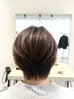 ストフ(stof)&nbsp;ショートレイヤー/丸みショート/高密度アミノ酸ヘッドスパ