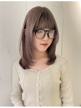 メルシー(merci.) 前髪ローライト×フロントレイヤー