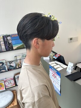 バーグ ドゥ(Bague deux) メンズセンターパート