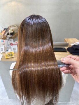 フェリア 松山(Feria) 【Feria松山】髪質改善ストレート☆本宮