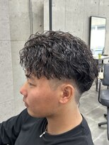 ノア 奈良駅前店(NoA)&nbsp;ツイストスパイラル　メンズパーマ