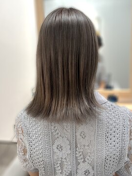 アース 錦糸町店(HAIR&MAKE EARTH) 透明感抜群♪20代30代ダブルカラーブリーチグレージュアッシュ