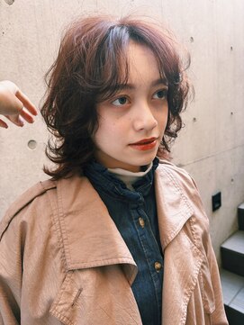 レジュアル(RESSUAL) メルティーカラーフェミニンロング似合わせウェーブミディアム