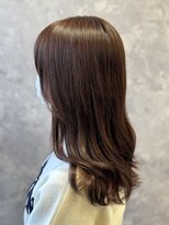 ザ ラブズ ラフズ ヘアー 本店(the loves laughs hair) 愛され美髪/ピンクブラウン/ミディアムスタイル