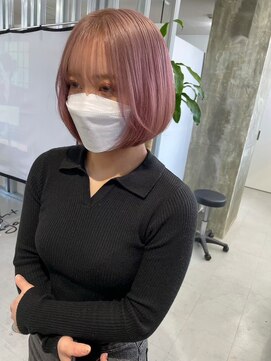 キング 枚方店(K!ng) 縮毛矯正髪質改善ハイライトレイヤーカット枚方美容室エクステ