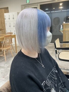 ドットハリス(.Hallis) 髪質改善/デザインカラー/ボブカット