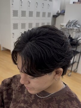 ビカムメンズヘアー 栄店(become men's hair) フェザーパーマ