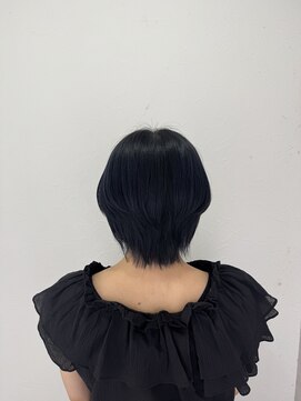 シエル 立川店(CIEL) 【ClEL立川　佐藤】　ブルーブラック　ミニウルフ