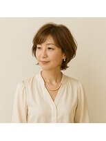 スープレックス ヘアーデザイン(SOUPREX HAIR DESIGN)&nbsp;SOUPREX大人美フォルムひし形ボブ　30代 40代 50代 60代髪質改善