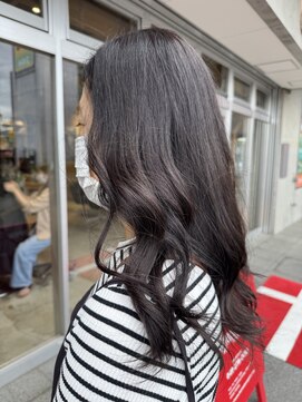 オーガニック ライフ 若葉 鶴ヶ島(organic+life) 秋色◎ロングレイヤー×暗めカラーで大人艶髪に