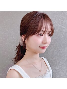 ロンド メリー 大宮(Lond merry) ミディアムレイヤーカット/レイヤー/顔周り/韓国/髪質改善/大宮