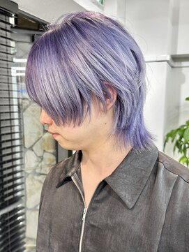 キラ 静岡(KILLA) メンズデザインカラー/ハイトーン/パープル/ラベンダー/シルバー