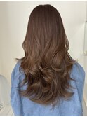 20代30代40代/ロングヘア×ブラウンカラー