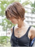 【GEEKS渋谷】レイヤーショート/ウルフ/冬カラー/クールショート