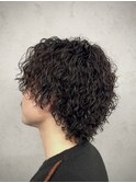 MEN’S HAIR/波巻ツイストスパイラル/フェザーパーマ/渋谷