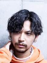 リロン 新宿(RIRON)&nbsp;【RIRON】大人センターパート×シャドウパーマ