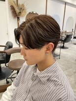 アトラクト バイ ラック 津田沼(Attract by LUCK) ジェントルショート/メンズパーマ/学割U24/ブリーチ/カラー